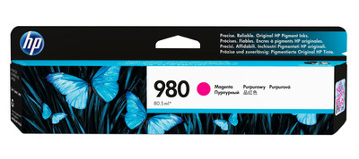 HP 980 Magenta Original Druckerpatrone