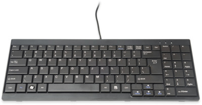 DIGITUS Tastatur passend für TFT-Konsolen, US
