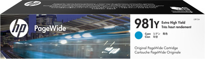 HP Tintenpatrone Nr. 981Y Cyan 16.000 Seiten