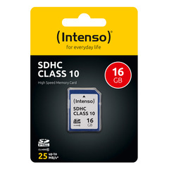 Intenso 16GB SDHC Class 10 Secure Digital Card