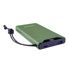 Intenso Powerbank F10000, 20 W, grün
