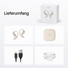 Shokz OpenFit Beige + Case
