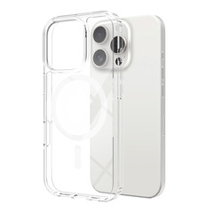 PEDEA MagCase für Apple iPhone 16 Pro, transparent