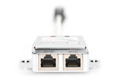 DIGITUS CAT 5e, 2x 1:1, Patchkabel-Adapter, geschirmt