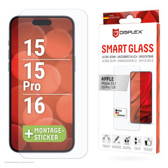 DISPLEX Smart Glass iPhone 15/15 Pro/16