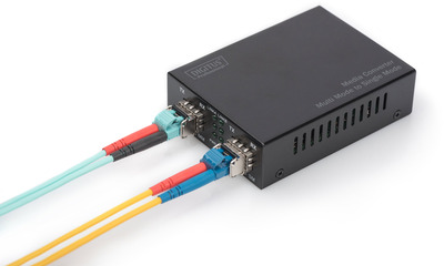 DIGITUS Gigabit Multimode/Singlemode Medienkonverter SFP