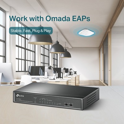 TP-Link TL-SF1008LP 8-Port 10/100Mbps (4x PoE) Switch