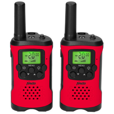ALECTO FR-115RD Walkie-Talkie-Set, rot/schwarz