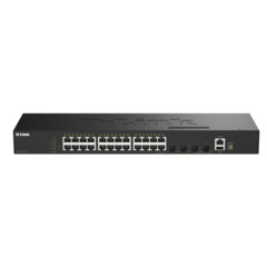 D-Link DGS-1530-28/E 28-Port Smart Manag.GB Switch 4x10G