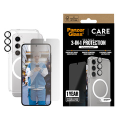 CARE Flagship 3-in-1 Privacy Bundle Samsung Galaxy S25