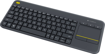 Logitech Wireless Touch Keyboard Plus K400 schwarz/gelb