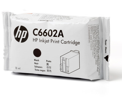 HP C6602A Schwarz Universelle Inkjet Druckerpatrone