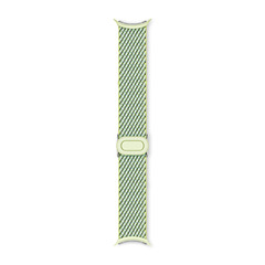 Google Pixel Watch 3 (45mm), Woven Band, Lemongrass