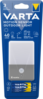 VARTA Motion Sensor Outdoor Light inkl. 3AAA