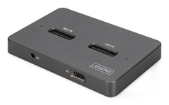 DIGITUS M.2 NVMe + M.2 SATA SSD Docking Station USB-C™