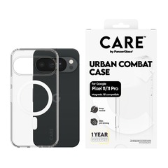 CARE Urban Case Clear w. White Qi Google Pixel 11