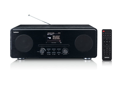 LENCO DIR-260BK Internetradio mit DAB+, BT & CD, schwarz