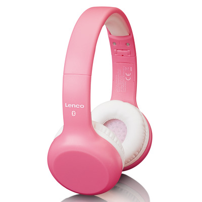 Lenco Kids bluetooth headphone Pink, Bluetooth, Kopfhörer