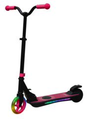Denver SCK-5500 Kinder-Tretroller mit Elektromotor, pink