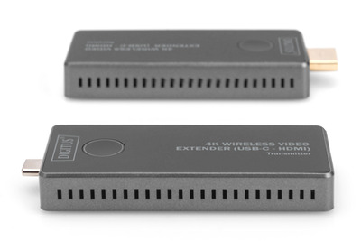 DIGITUS 4K Wireless AV Extender Set, 30 m USB-C - HDMI