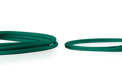 DIGITUS CAT 6 U-UTP Slim Patchkabel, 0,3 m, Grün
