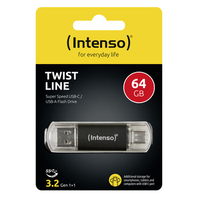 Intenso Twist Line 64GB USB Stick