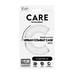 CARE Case Flagship Urban Combat MagSafe, clear iPhone 17e /16e