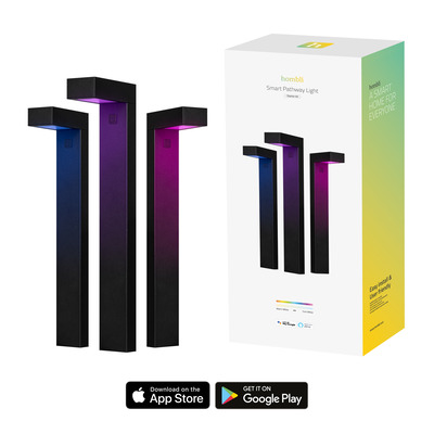 Hombli smarte Wegleuchte, 3x