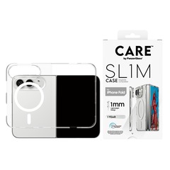 CARE PanzerGlass SL1M Case iPhone 18 Fold -clear