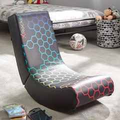 XROCKER Gaming Bodensessel VIDEO ROCKER schwarz-neon/klapp