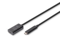 DIGITUS Aktives USB 3.2 Gen2 10G Verläng. USB-C - USB-C, 5m