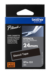 Schablonenband STe-151 für Beschriftungen (BxL 24mm x 3m)