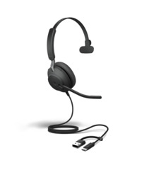 JABRA Evolve2 40 SE USB C/A UC Mono