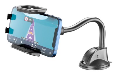 Cellularline KFZ-Halterung HUG FLEXI mit Supergrip-Saugnapf