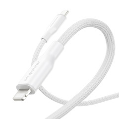 empower Racing 60W USB-C-Lightning Cable/USB 2.0/1.2M/white