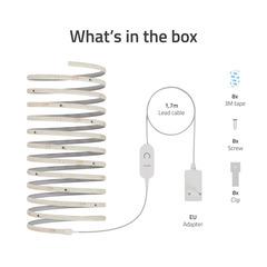 Hombli Smart LED Strip 2, 5m, RGBIC+CCT