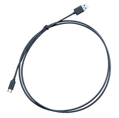 Logitech Zone Wireless/Plus USB-A to Micro Ladekabel-GRAPHITE