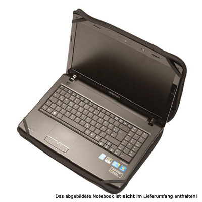PEDEA Notebook Sleeve 14,1 Zoll (35,8 cm), schwarz