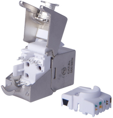 DIGITUS CAT 6A Keystone Modul, geschirmt, Set= 24 Stück