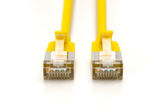 DIGITUS CAT 6A F-FTP SlimPatchk.,CU,LSZH AWG 32/7, 2m,Gelb