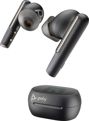 Poly BT Headset Voyager Free 60+ UC USB-A/C schw Teams (etail)