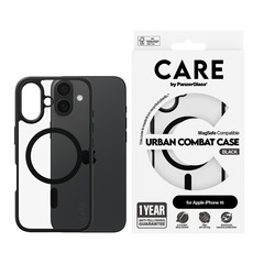 CARE Case Flagship Urban Combat Black MagSAFE iPhone 16