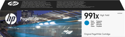 HP Tintenpatrone Nr. 991X Cyan (16.000 Seiten)