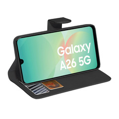 PEDEA Book Cover Classic für Samsung Galaxy A26 5G, schwarz
