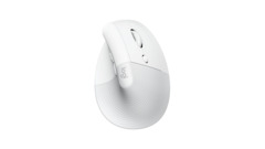 Logitech Lift for Mac Vertikalmaus, weiß