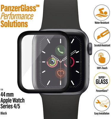 PanzerGlass f. Apple Watch Series 4/5 44mm, Black