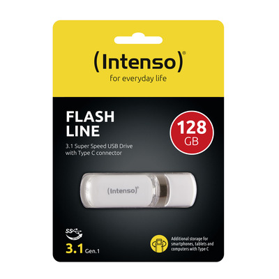 Intenso Speicherstick Super Speed USB 3.1 Flash Line 128GB