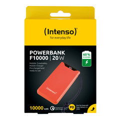 Intenso Powerbank F10000, 20 W, orange