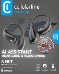 Cellularline Earphones NEBIT, Kopfhörer