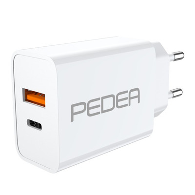 PEDEA Reiselader Dual 20W + Wireless Charging Pad